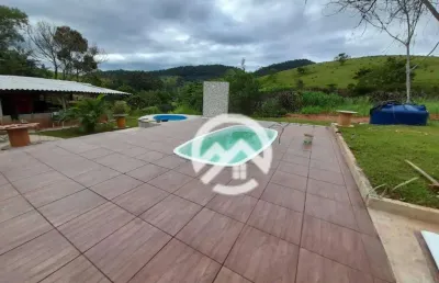 Chácara com 3 dormitórios à venda, 24000 m² por r$ 980.000,00 - sete voltas - taubaté/sp