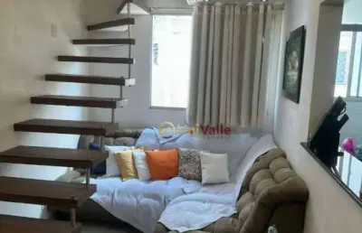 Apartamento duplex à venda, 140 m² por r$ 402.800,00 - condomínio spazio total life - taubaté/sp