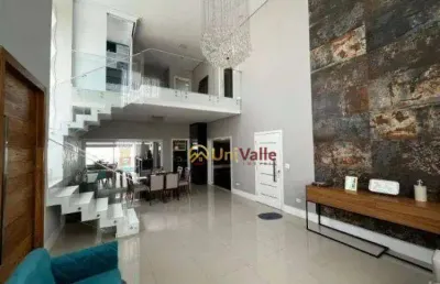 Casa com 3 dormitórios à venda, 322 m² por r$ 1.800.000,00 - condomínio ouro ville - taubaté/sp