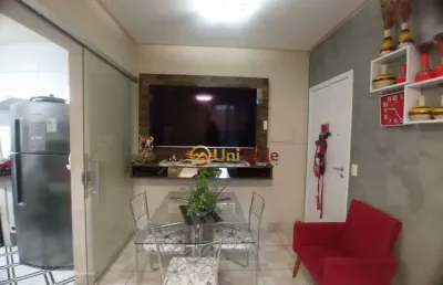 Apartamento com 2 dormitórios à venda, 48 m² por r$ 240.000,00 - campos elíseos - taubaté/sp