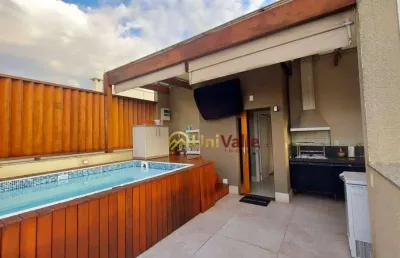 Apartamento duplex com 3 dormitórios à venda, 114 m² por r$ 640.000,00 - vila são josé - taubaté/sp