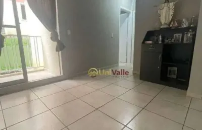 Apartamento com 2 dormitórios à venda, 48 m² por r$ 165.000,00 - campos elíseos - taubaté/sp