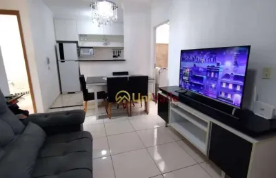 Apartamento com 2 dormitórios à venda, 42 m² por r$ 210.000 - parque senhor do bonfim - taubaté/sp