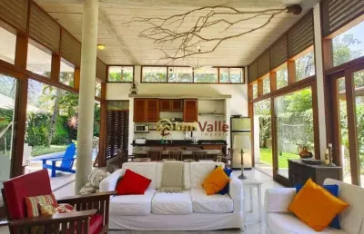 Casa com 4 dormitórios à venda, 300 m² por r$ 4.300.000,00 - pedra verde (domingas dias) - ubatuba/sp