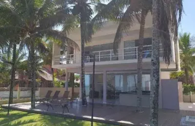 Casa alto padrão em ubatuba com 4 dormitórios à venda, 324 m² por r$ 6.500.000 - praia do sapê