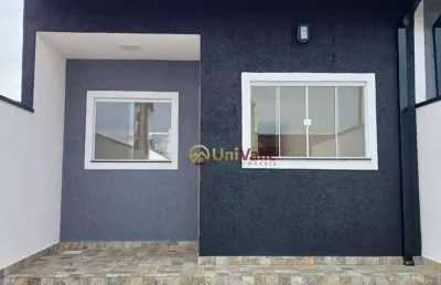 Casa com 2 dormitórios à venda, 70 m² por r$ 300.000,00 - residencial estoril - taubaté/sp