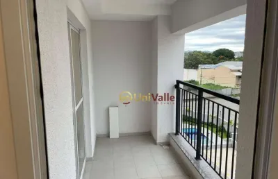 Apartamento com 2 dormitórios, 69 m² - venda por r$ 450.000 ou aluguel por r$ 3.750/mês - bosque flamboyant - taubaté/sp