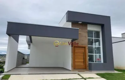 Casa com 3 dormitórios à venda, 130 m² por r$ 900.000 - condominio cataguá way - taubaté/sp