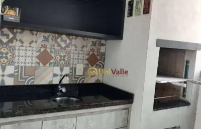 Apartamento com 3 dormitórios à venda, 79 m² por r$ 345.000 - parque santo antônio - taubaté/sp