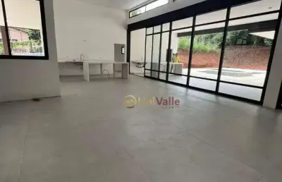 Casa com 3 dormitórios à venda, 410 m² por r$ 2.800.000 - chácaras cataguá - taubaté/sp