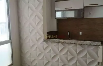 Apartamento com 2 dormitórios, 47 m² - venda por r$ 225.000 ou aluguel por r$ 1.860/mês - residencial sítio santo antônio - taubaté/sp