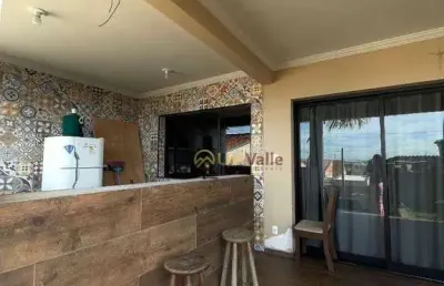 Casa com 3 dormitórios à venda, 130 m² por r$ 585.000 - chácaras reunidas brasil - taubaté/sp