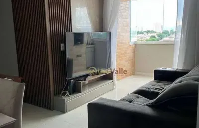 Apartamento com 2 dormitórios à venda, 65 m² por r$ 437.000,00 - vila são josé - taubaté/sp