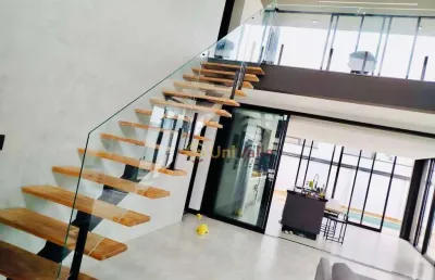 Casa com 3 dormitórios para alugar, 193 m² por r$ 8.200/mês - condomínio terras do vale - caçapava/sp