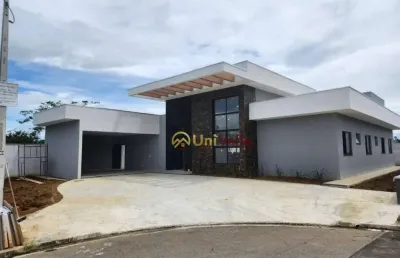 Casa com 4 dormitórios à venda, 186 m² por r$ 1.390.000,00 - condomínio terras do vale - caçapava/sp