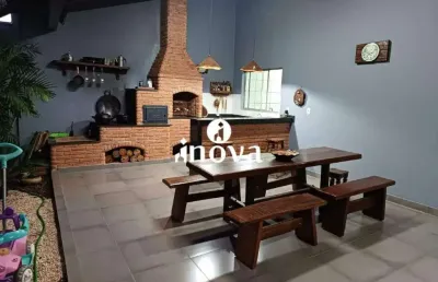 Casa à venda, 3 quartos, 1 suíte, 2 vagas, belo horizonte - jardim - uberaba/mg