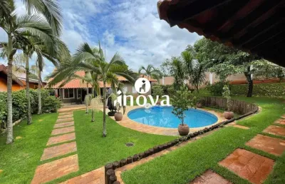 Casa à venda, 4 quartos, 4 suítes, 6 vagas, recanto das torres, condomínio - uberaba/mg