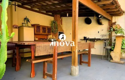 Casa à venda, 3 quartos, 4 vagas, palmeiras,residencial - uberaba/mg