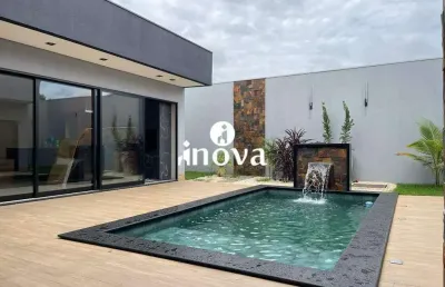 Casa em condomínio fechado com 3 quartos à venda no Residencial Mário de Almeida Franco, Uberaba 