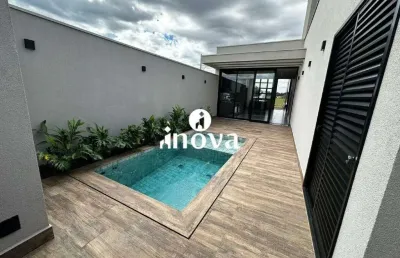 Casa em condomínio fechado com 3 quartos à venda no Loteamento Residencial Ayait II, Uberaba 