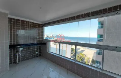 Apartamento para locação fixa na mirim, 2 dorm, 1 suíte, vista mar e lazer