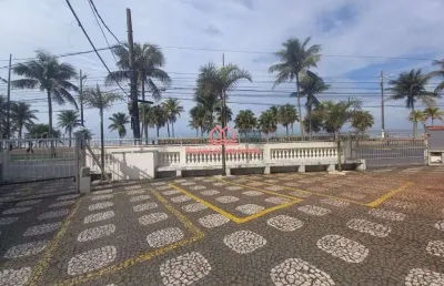Apartamento 1 quarto mobiliado, sacada, para alugar em ocian, praia grande - sp