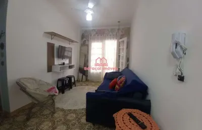 Apartamento 1 quarto mobiliado, para venda ou locação, ocian, praia grande - sp