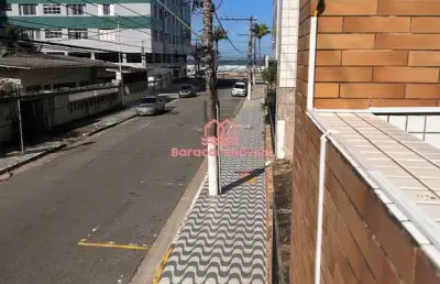 Apartamento com 3 quartos, vista mar a 150m da praia, ocian, praia grande/sp.