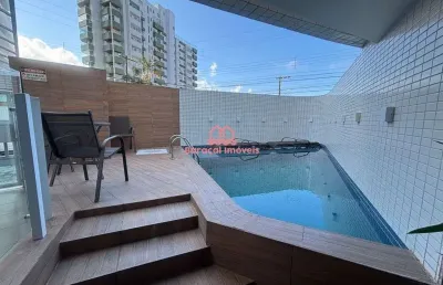 Apartamento com 2 dormitórios à venda, 64m² por r$370.000 - caiçara - pg