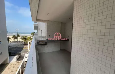 Apartamento à venda em vila guilhermina, praia grande - sp 2 quartos lateral