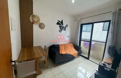 Apartamento com 1 quarto à venda em vila guilhermina, praia grande - sp