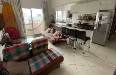Apartamento 2 quartos / suíte à venda em vila guilhermina, praia grande - sp