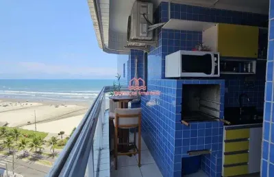 Apartamento 2 quartos  com vista mar !!  mobiliado.