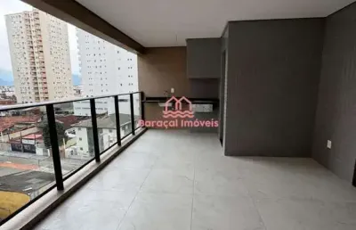 Apartamento à venda em aviação, praia grande - sp 3 quartos  r$ 970 mil