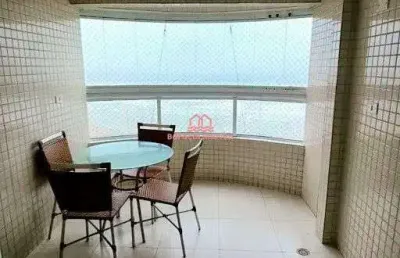 Apartamento com vista mar à venda em caiçara, praia grande - sp