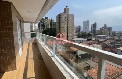Apartamento com 2 quartos à venda em tupi, praia grande - sp
