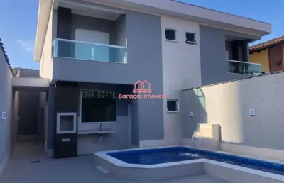 Sobrado à venda em tupi, praia grande - sp 3 com piscina !