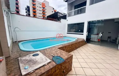 Casa 3 dormitórios com piscina e espaço gourmet r$ 820 mil ,tupi praia grande