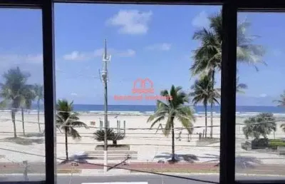Apartamento 2 quartos frente mar à venda em guilhermina, praia grande - sp