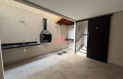 Sobrado triplex 200 metros do mar à venda em  vila tupi, praia grande - sp