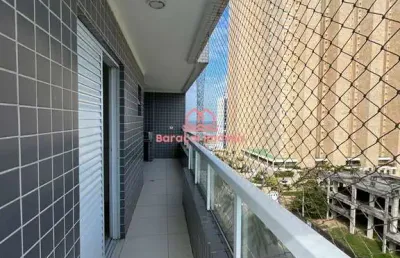 Apartamento em praia grande p/ venda e alugar 2 suites, lavabo ,varanda gourmet