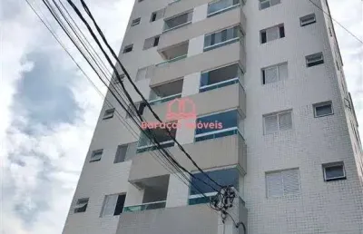 Apartamento 1 quarto sacada gourmet, lazer completo forte praia grande