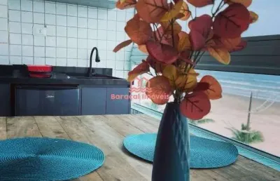 Lindo apartamento  frente mar todo mobiliado em jd real, praia grande - sp