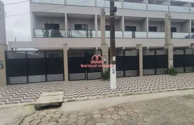 Sobrado à venda em maracanã, praia grande - sp 3 quartos triplex r$ 485 mil