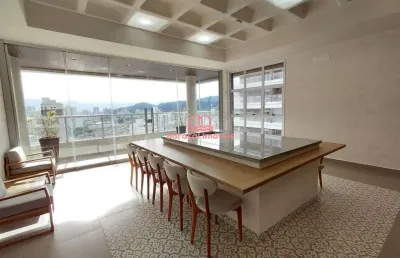 Excelente apartamento à venda no canto do forte, 2 suítes, churrasqueira e lazer