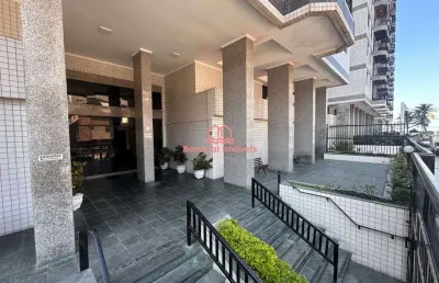 Apartamento 1  dormitório a 100 metros do mar todo mobiliado vila tupi