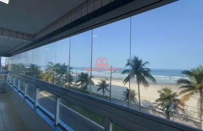 Apartamento para alugar, frente mar, 2 quartos, 1 suíte,  2 vagas, jd.real -pg