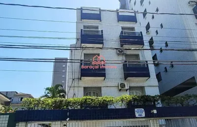 Apartamento 1 quarto canto do forte mobiliado praia grande