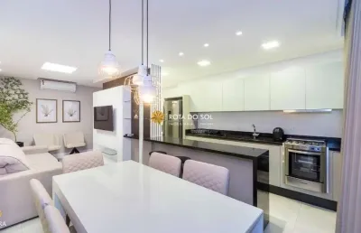 Porto madero residence apartamento 3 quartos mobiliado praia bombinhas