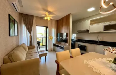 Sunrise residence apartamento 2 suítes mobiliado praia bombinhas sc